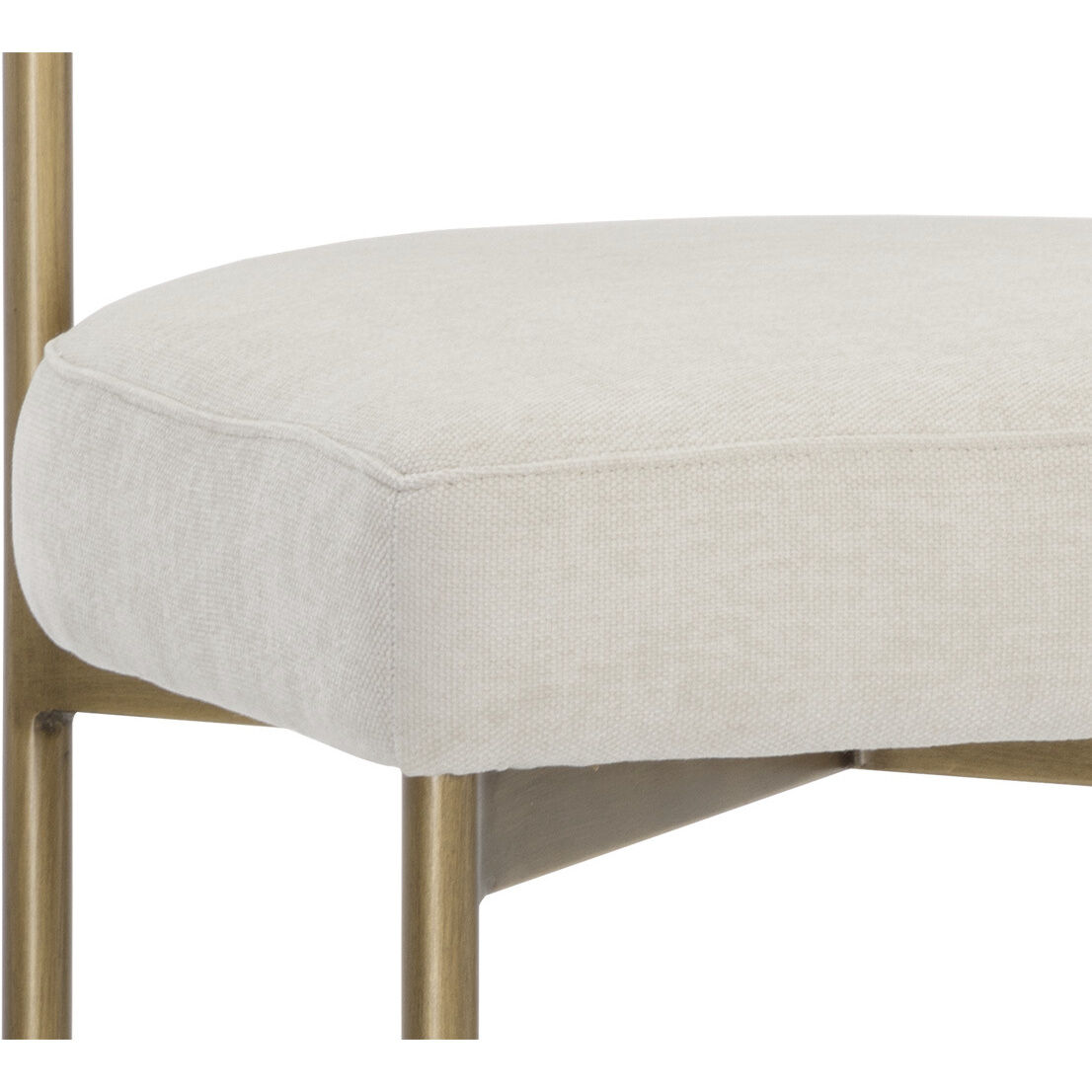 Seneca 36.5 inch Antique Brass / Danny Ivory Counter Stool